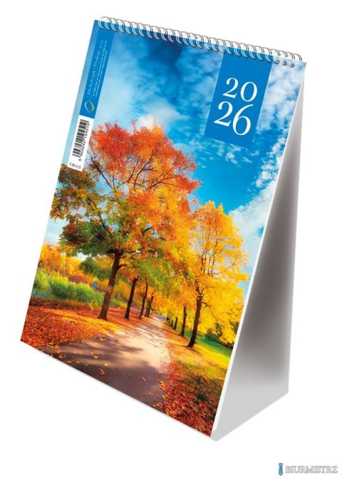 Kalendarz ze spiralką A5 - pionowy 2026 Michalczyk i Prokop T-101-3-21