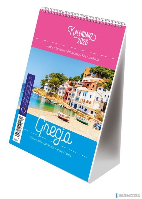 Kalendarz ze spiralką - pionowy B6 Michalczyk i Prokop T-103-02