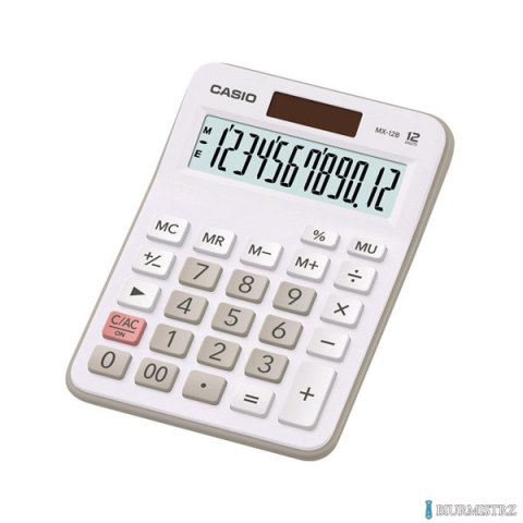 Kalkulator CASIO MX-12B-WE biały