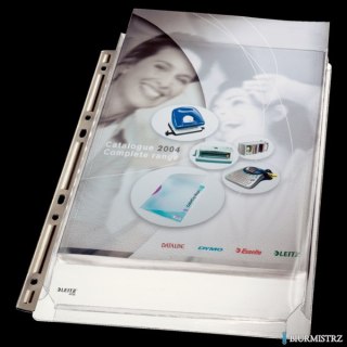 Koszulki na katalogi A4 LEITZ z metalową krawędzią 170 mic. 47553003