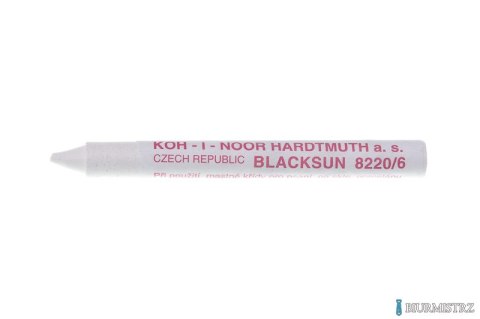 Kredka na szkło,porc.8220/6 6 szt. biała olejowa KOH-I-NOOR