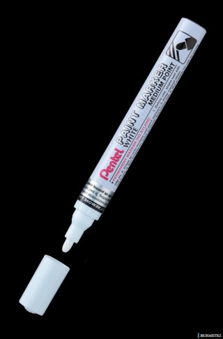 Marker olejowy w aluminiowej obudowie biały MMP10-W PENTEL