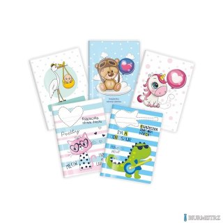 Okładka na książeczkę zdrowia dziecka DINOZAUR KZ-00-05 BIURFOL