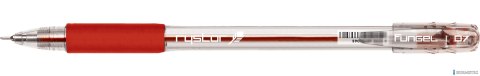 Pióro żelowe G-032/B FUN GEL 0,5mm czerwone RYSTOR 428-001