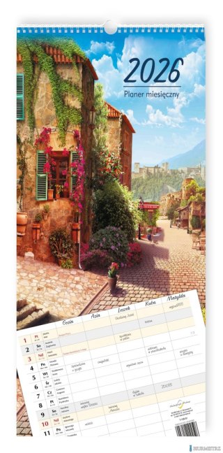 Planer miesięczny 2026 Michalczyk i Prokop T-109-01