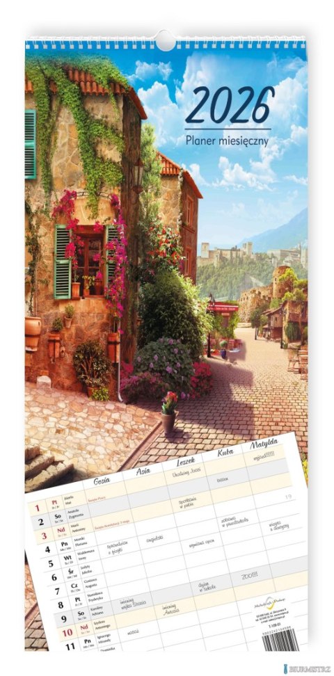 Planer miesięczny 2026 Michalczyk i Prokop T-109-01