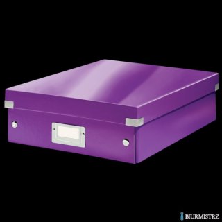 Pudełko z przegródkami LEITZ C&S duże fioletowe 60580062