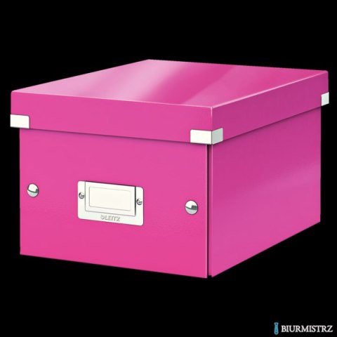 Pudło LEITZ C&S uniwersalne małe WOW różowe 60430023