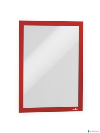 Ramka MAGAFRAME A4 - samoprzylepna magnetyczna czerwona DURABLE 4872-03