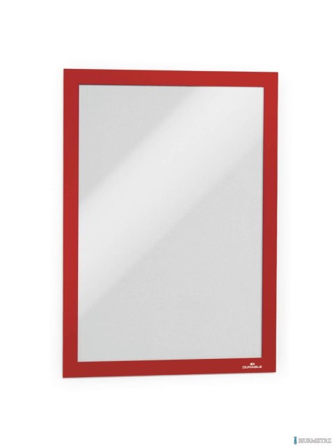 Ramka MAGAFRAME A4 - samoprzylepna magnetyczna czerwona DURABLE 4872-03