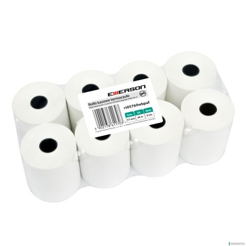 Rolki termiczne 57x60m 8szt EMERSON rt05760wkbpaf BPA FREE