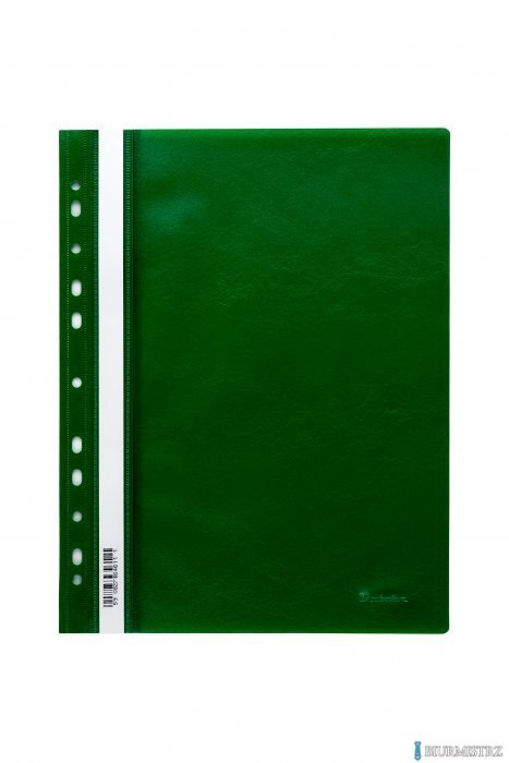 Skoroszyt wpinany PP DOTTS (20) ciemnozielony polipropylen SPP-DOT-02-02