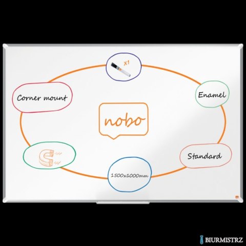 Tablica porcelanowa Nobo Premium Plus 1500x1000mm 1915146