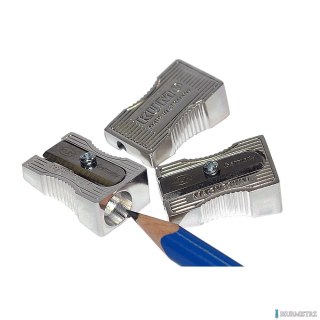 Temperówka KUM metalowa pojedyncza metalowa 400-1K w kształcie klina