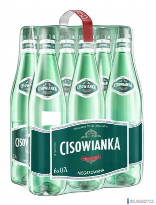 Woda CISOWIANKA 0.7l Classique niegazowana PET zgrzewka 6 szt. KAUCJA