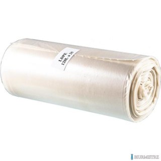 Worki LDPE 120l bezbarwne 25 sztuk 24912 transparentne przezroczyste