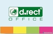 Zakładka indeksująca papierowa 20x50mm 4x40szt. neon 009142 D.RECT