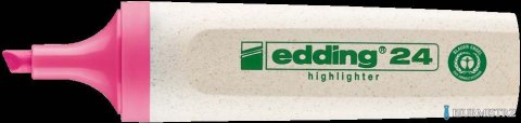 Zakreślacz ekologiczny EDDING różowy 24/009/r ed