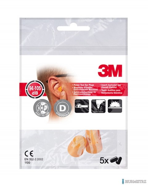 Zatyczki do uszu 3M (1100), stożkowe (X)