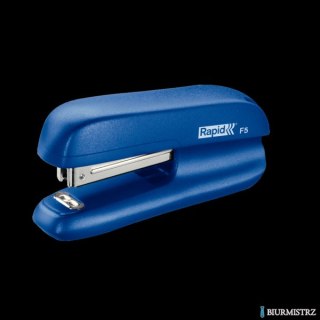 Zszywacz mini RAPID F5 niebieski 10kartek No.10 5000265