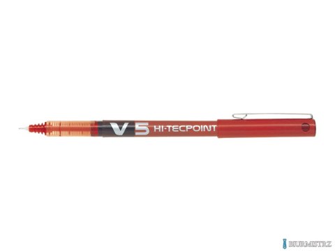 Cienkopis PILOT V5 czerwony PIBX-V5R