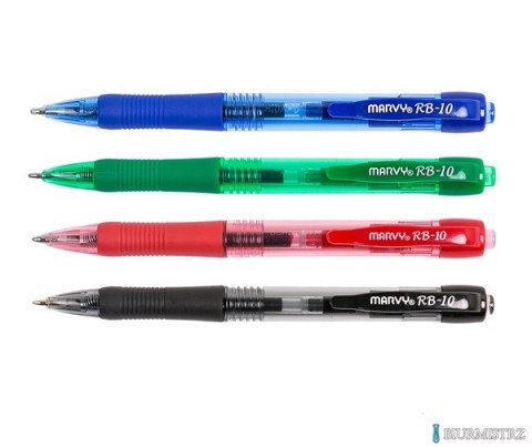 Długopis UCHIDA RB-10 czerwony LEVIATAn 204702