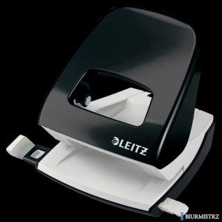 Dziurkacz duży metalowy Leitz, czarny, 10 lat gwarancji, 30 kartek 50081095