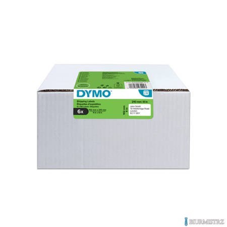 Ekstra duża etykieta logistyczna XXL (tzw. DHL) - 102 x 210 mm, VALUE PACK 6 2177565 DYMO