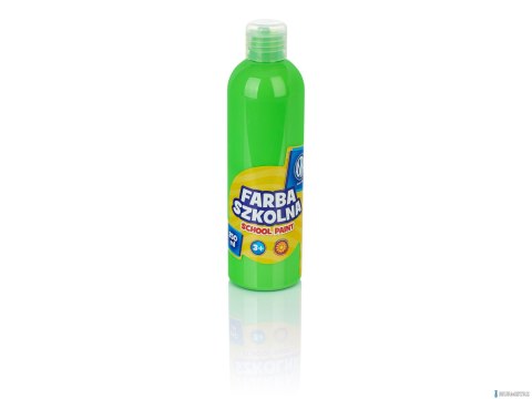Farba szkolna Astra 250 ml - fluorescencyjna zielona, 301217031 SALE