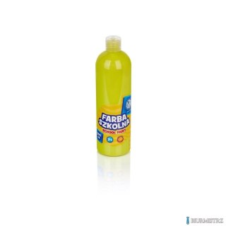 Farba szkolna Astra 500 ml - cytrynowa, 301109002