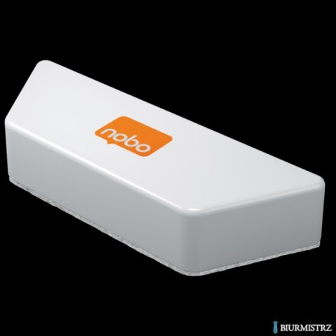 Gąbka magnetyczna Nobo do tablic suchościeralnych, biała 1905325