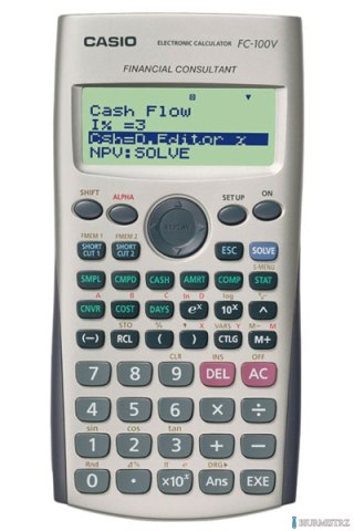 Kalkulator CASIO FC-100V-S (X)