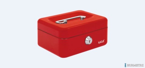 Kasetka na pieniądze EAGLE 8878 XS czerwona 120-1034