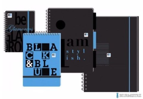 Kołozeszyt PP A5 100k kratka sp.po kr.boku INTERDRUK 7418