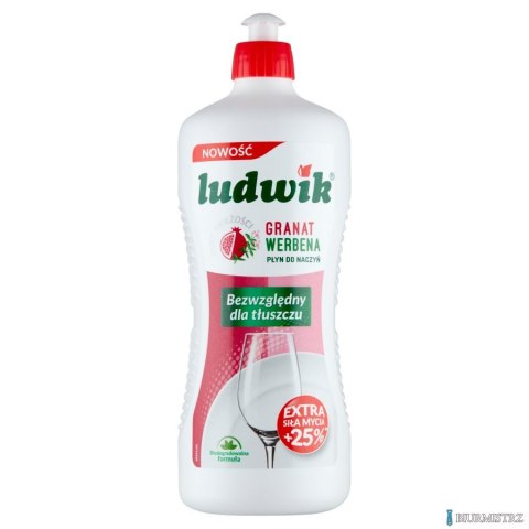 LUDWIK Płyn do mycia naczyń 900g granat werbena 28331