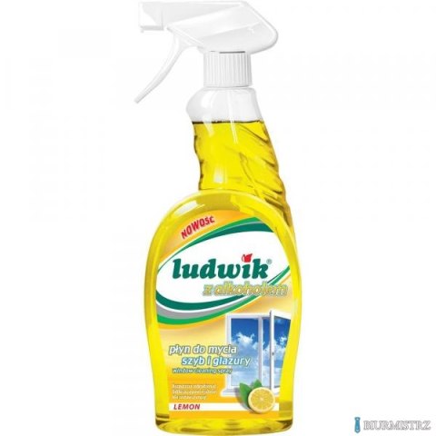 LUDWIK płyn z alkoholem do szyb i glazury grapefruit 750ml
