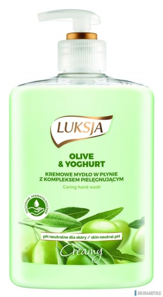 LUKSJA Mydło w płynie z dozownikiem 500 ml OLIVE&YOGHURT 8902