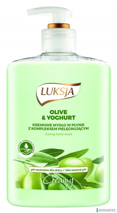 LUKSJA Mydło w płynie z dozownikiem 500 ml OLIVE&YOGHURT 8902