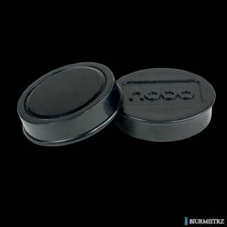 Magnesy do tablic 38 mm (1,5 kg), czarne, , 10 szt. Nobo 1915305