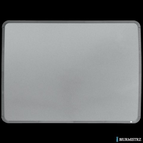 Magnetyczna tabliczka suchościeralna Nobo 580x430mm, srebrna QB05742C