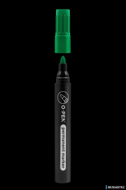 Marker permanentny okrągły G927B zielony AMA0927946 OPEN