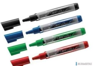 Marker suchościeralny BIC Velleda Liquid Ink Tank mix AST 4szt, 902099