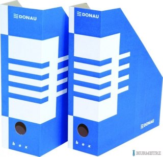 POJEMNIK NA DOKUMENTY KARTON ŚCIĘTY A4/80MM 7649001-10 niebieski