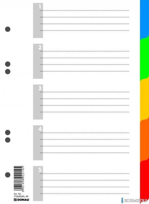 Przek.A5 5kol.PP 7705095 DONAU