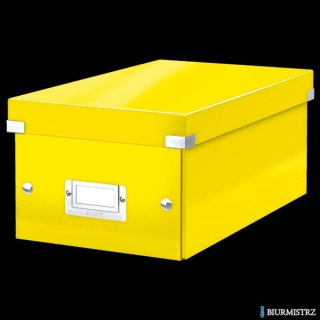 Pudło na DVD Leitz C&S, żółte 60420016