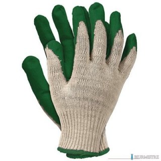 Rękawice Ochronne RU zielone robocze "wampirki" Rozmiar 9 REIS