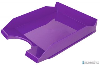 Szufladka na biurko OFFICE PRODUCTS, polistyren/PP, A4, fioletowa