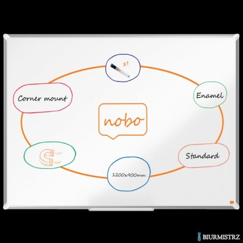 Tablica porcelanowa Nobo Premium Plus 1200x900mm 1915145