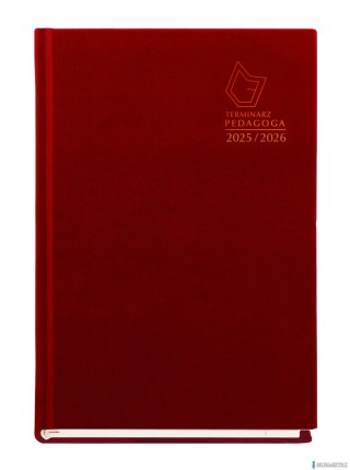 Terminarz PEDAGOGA 2025/2026 BORDO A5 T-150V-B Michalczyk i Prokop
