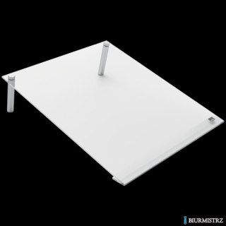 Ukośna akrylowa tabliczka na biurko do notatek Nobo Home A4 1915612